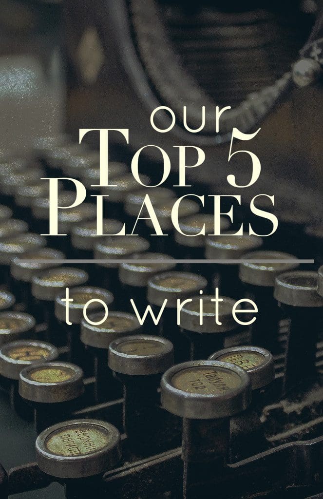Top5 places to write