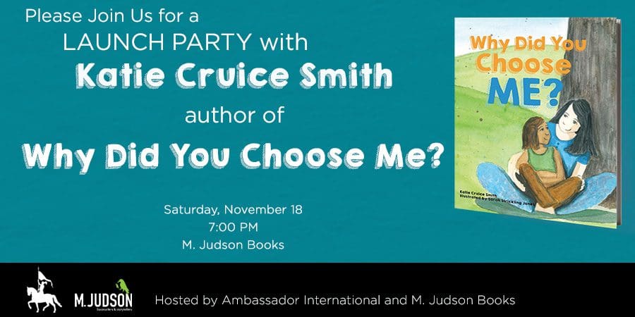 Launch party for Why Did You Choose Me?